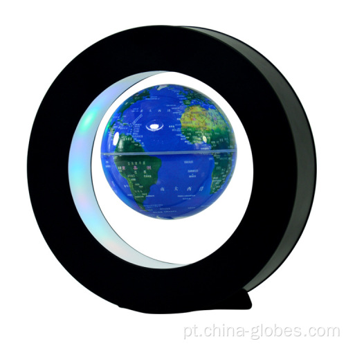 Globo terrestre Amazônico de levitação magnética interativa
